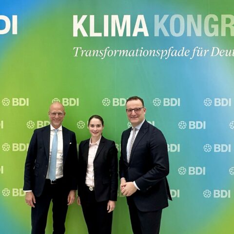 Christina Zimmermann beim BDI-Klimakongress